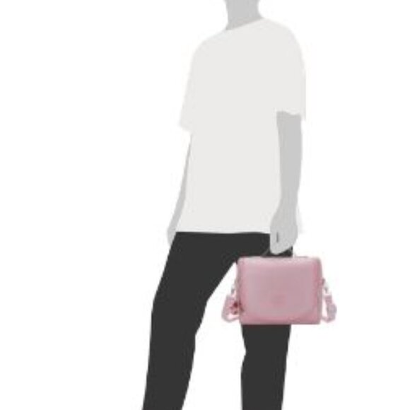 reduced brand new New Kichirou  Metallic rose gold pink Lunch Bag - Picture 10 of 11